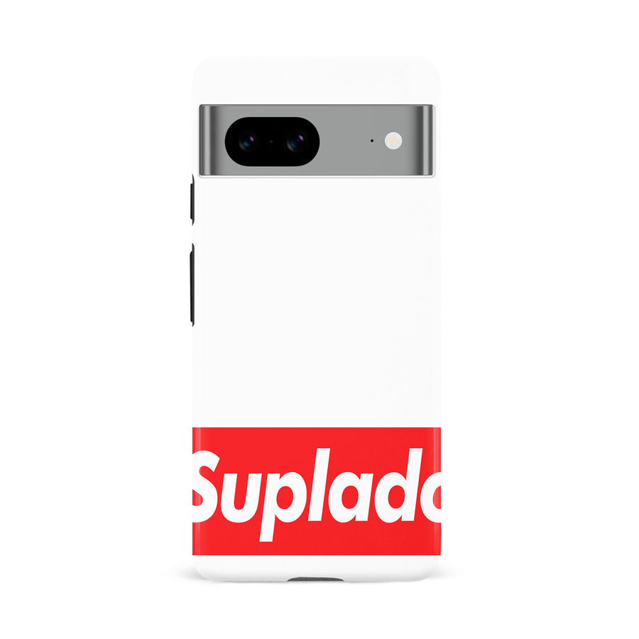 Google Pixel 8A Filipino Suplado Phone Case - White