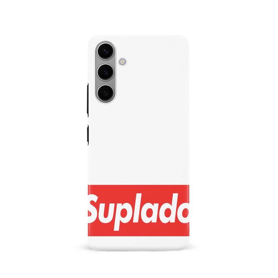 Samsung Galaxy S24 Filipino Suplado Phone Case - White