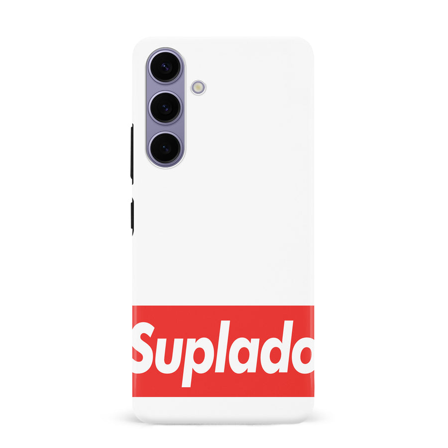 Samsung Galaxy S24 Plus Filipino Suplado Phone Case - White