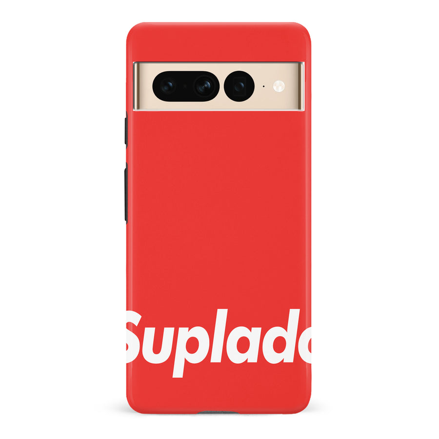 Google Pixel 7 Pro Filipino Suplado Phone Case - Red