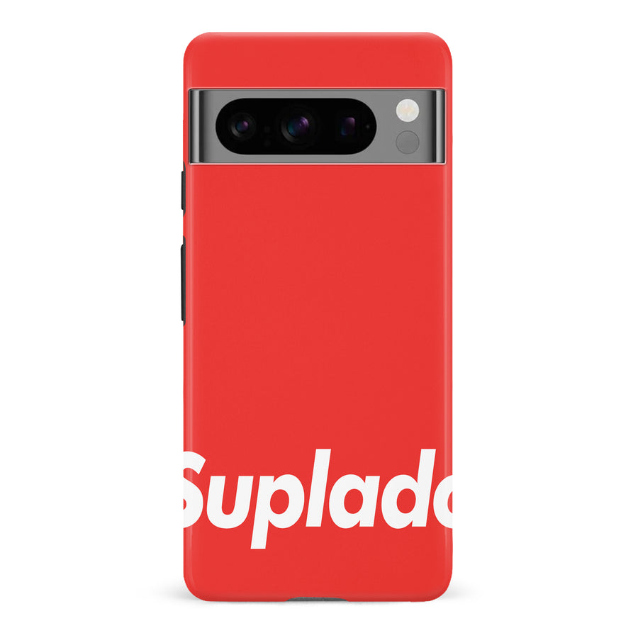 Google Pixel 8 Pro Filipino Suplado Phone Case - Red