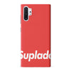 Samsung Galaxy Note 10 Plus Filipino Suplado Phone Case - Red