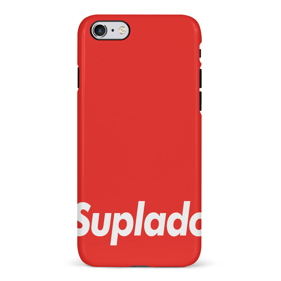 iPhone 6 Filipino Suplado Phone Case - Red