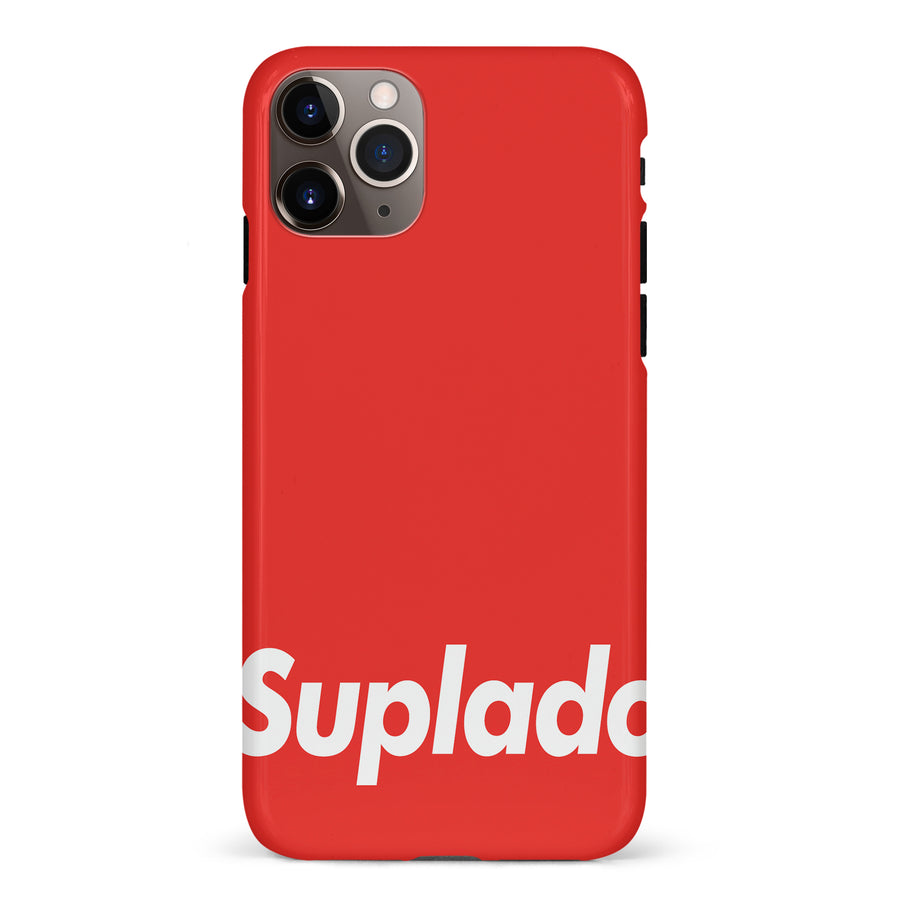 iPhone 11 Pro Max Filipino Suplado Phone Case - Red