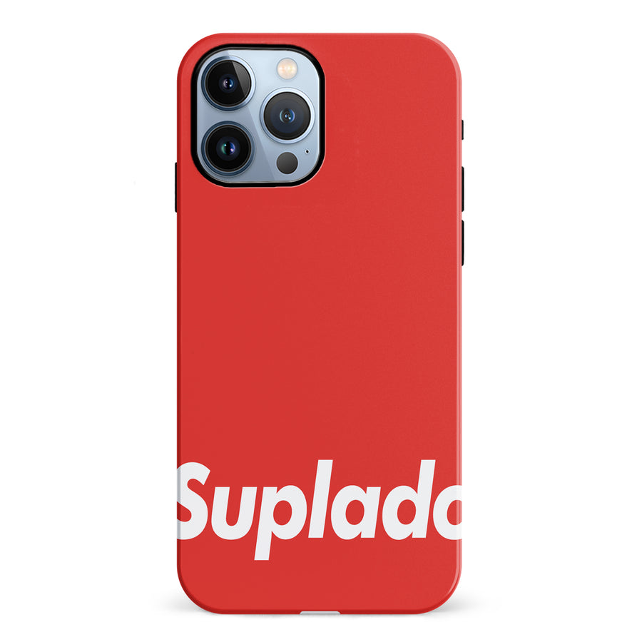 iPhone 12 Pro Filipino Suplado Phone Case - Red