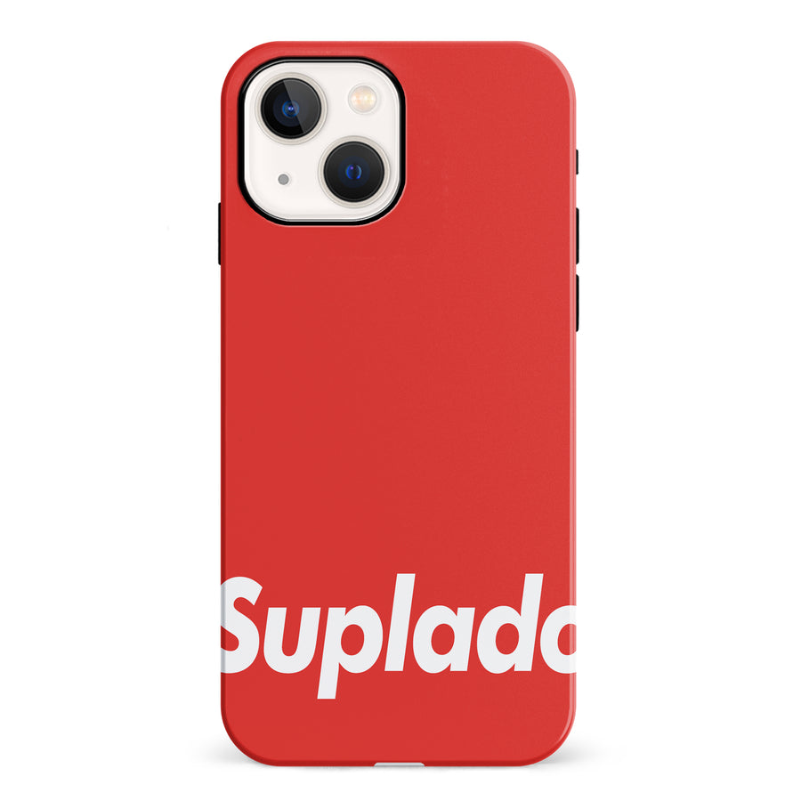 iPhone 13 Filipino Suplado Phone Case - Red