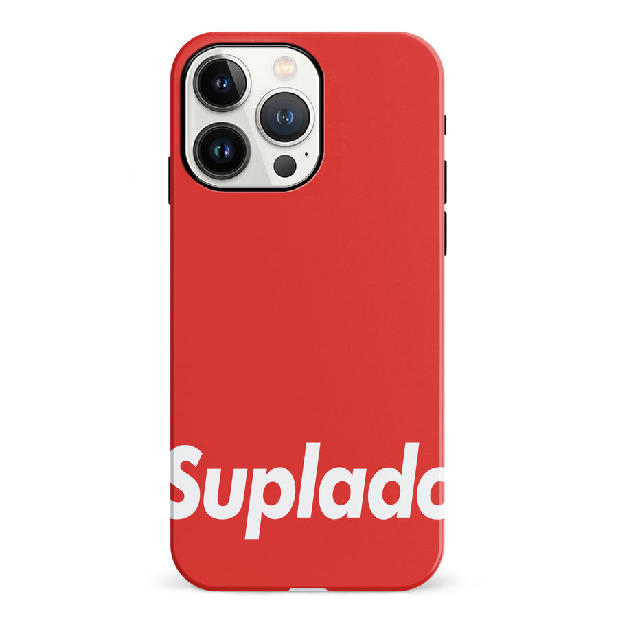 iPhone 13 Pro Filipino Suplado Phone Case - Red