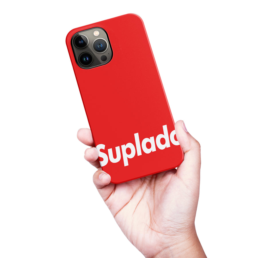 iPhone 13 Pro Max Filipino Suplado Phone Case - Red