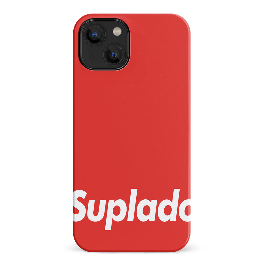 iPhone 14 Filipino Suplado Phone Case - Red