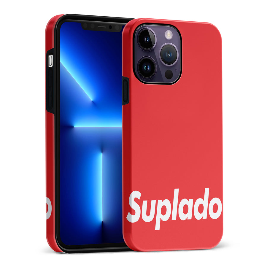 iPhone 14 Pro Max Filipino Suplado Phone Case - Red
