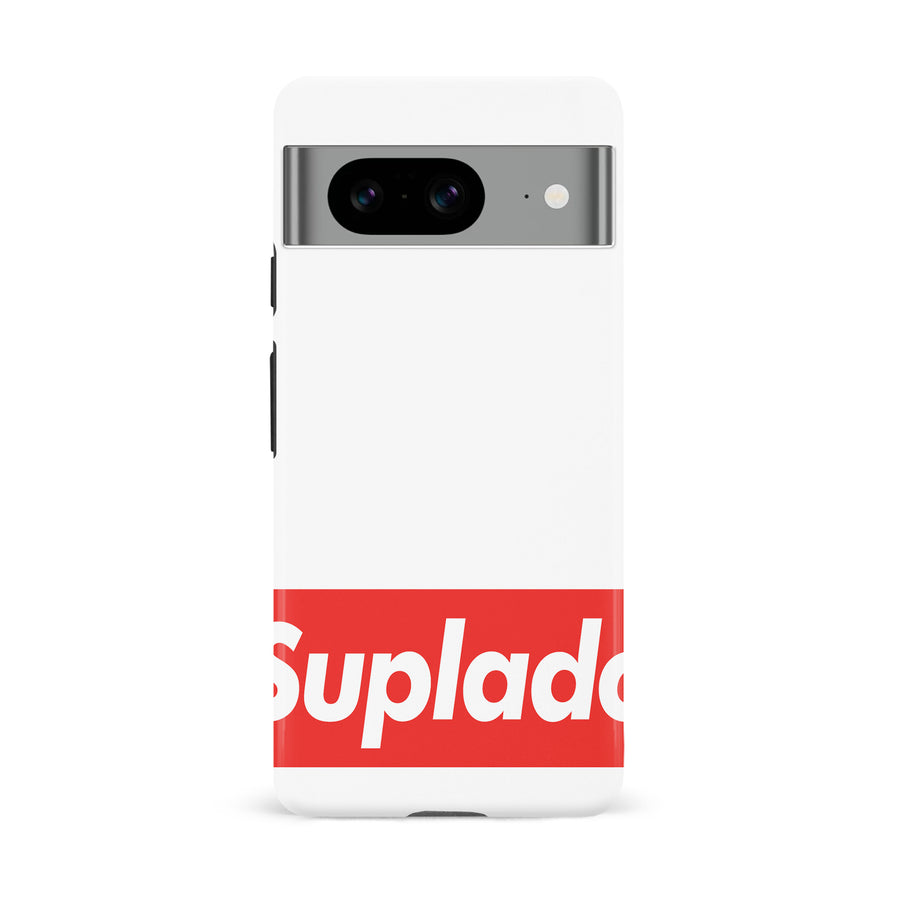 Google Pixel 8 Filipino Suplado Phone Case - White