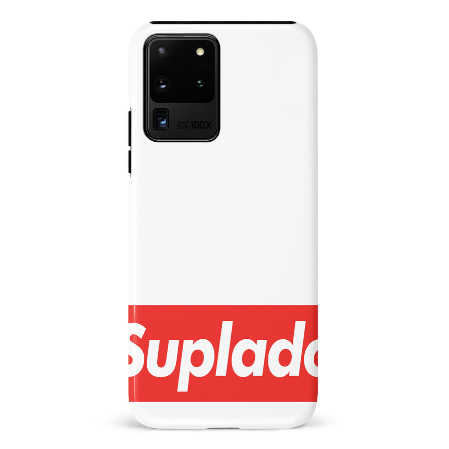 Samsung Galaxy S20 Ultra Filipino Suplado Phone Case - White