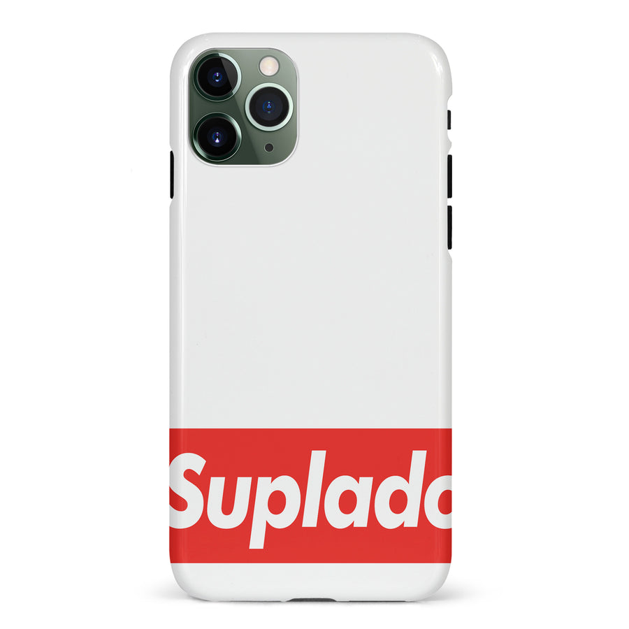 iPhone 11 Pro Filipino Suplado Phone Case - White