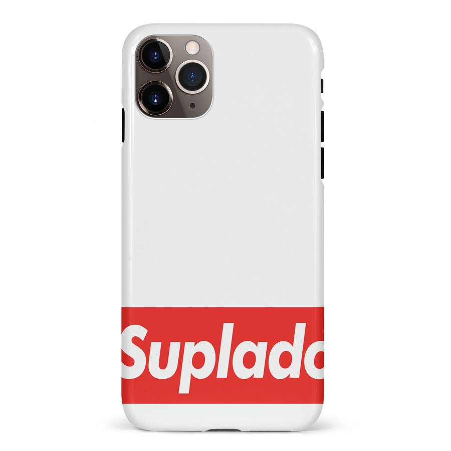 iPhone 11 Pro Max Filipino Suplado Phone Case - White