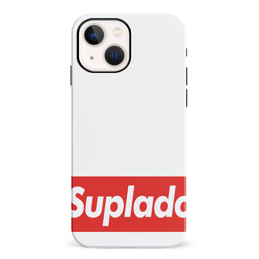 iPhone 13 Mini Filipino Suplado Phone Case - White