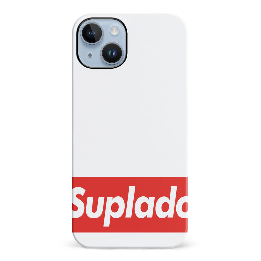iPhone 14 Plus Filipino Suplado Phone Case - White