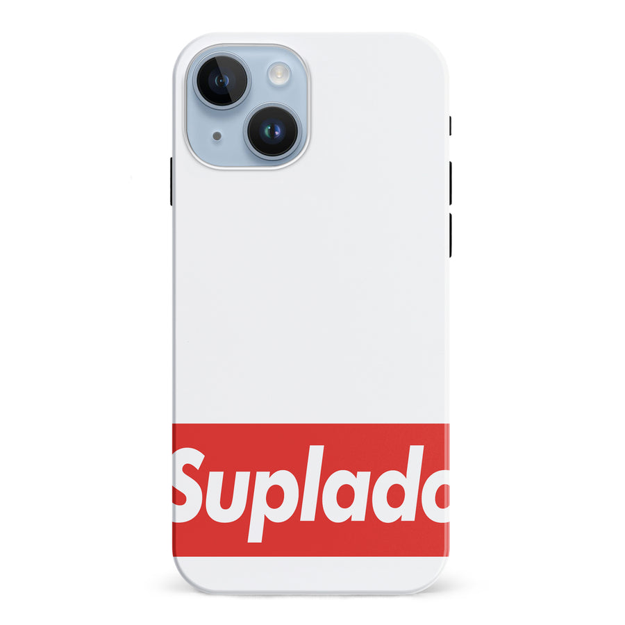 iPhone 15 Filipino Suplado Phone Case - White
