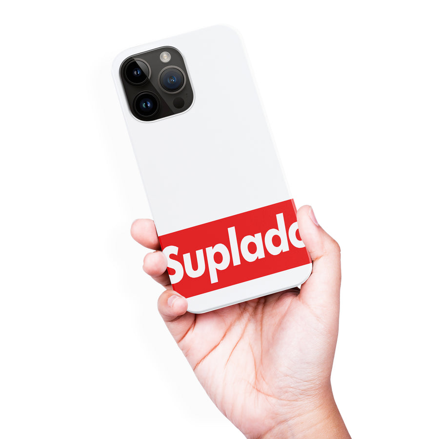iPhone 15 Pro Max Filipino Suplado Phone Case - White