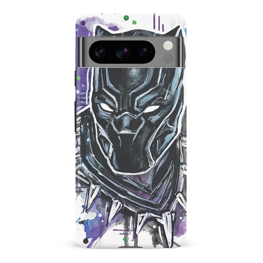 Google Pixel 8 Pro Taytayski Black Panther Phone Case