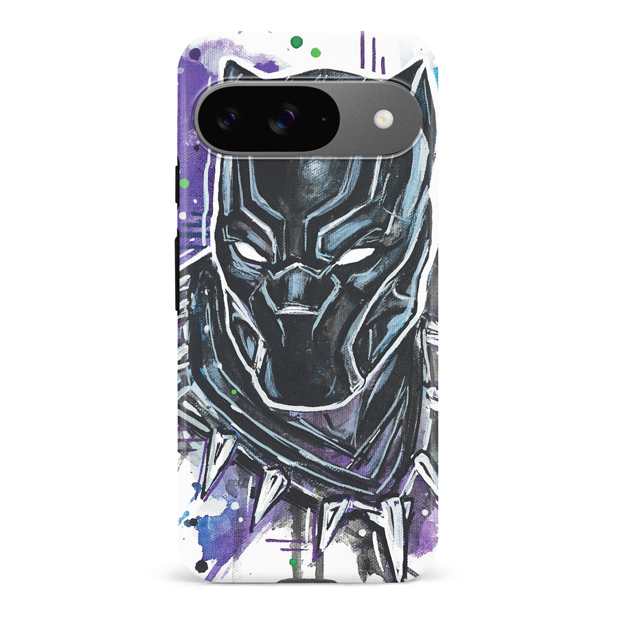 Google Pixel 9 Taytayski Black Panther Phone Case