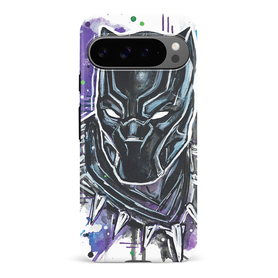 Google Pixel 9 Pro Taytayski Black Panther Phone Case