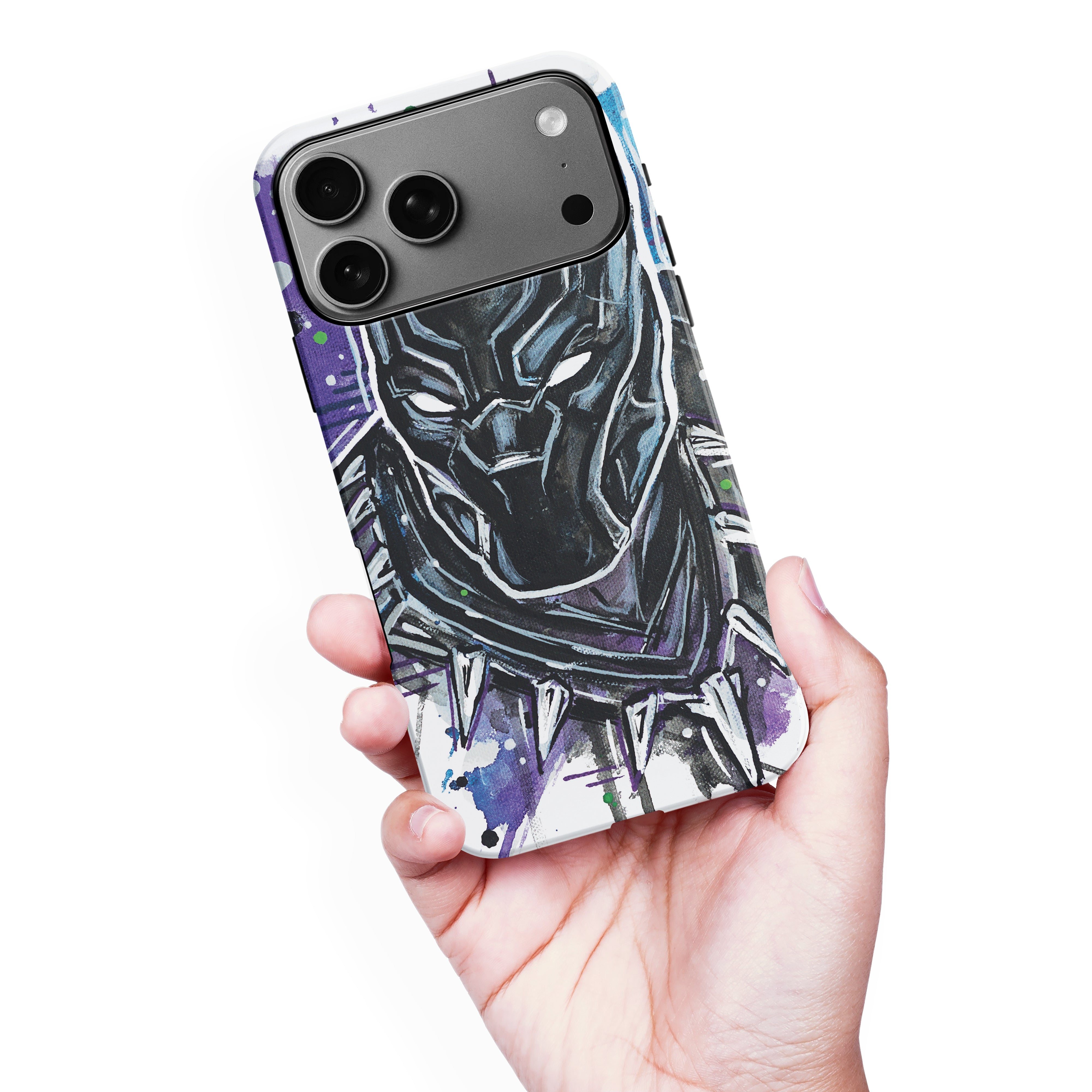 Taytayski - Black Panther Phone Case CaseMogul Taytayski - Black Panther Phone Case CaseMogul