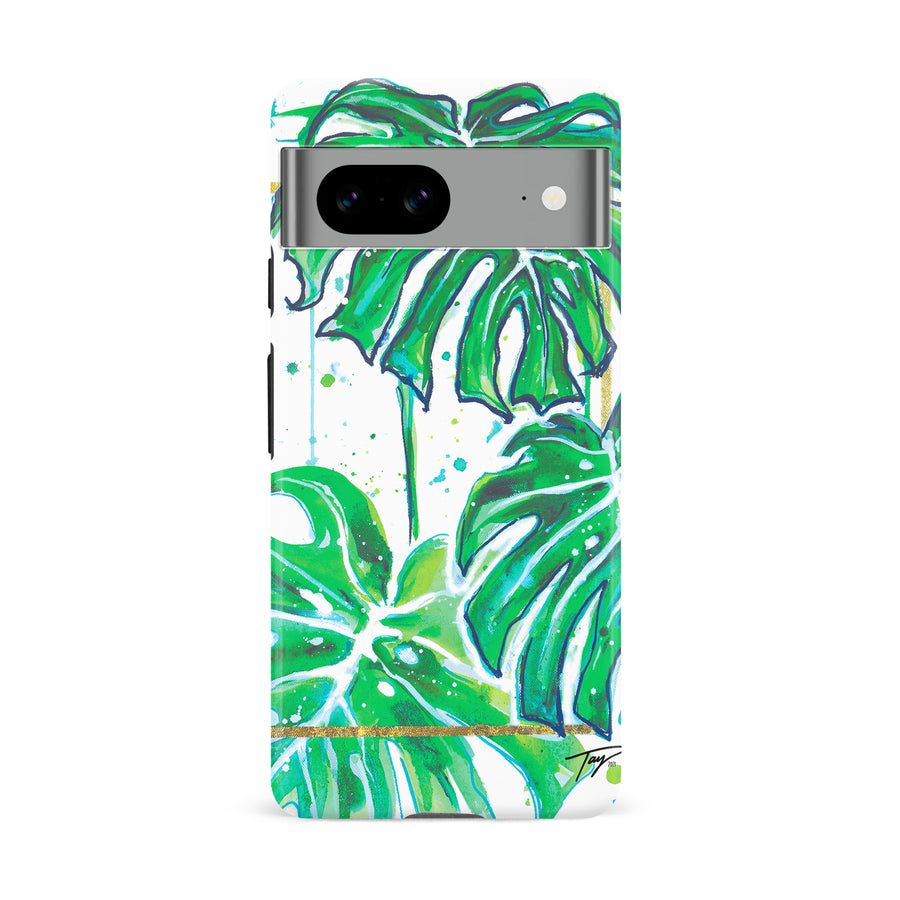 Google Pixel 8A Taytayski Monstera Plant Phone Case