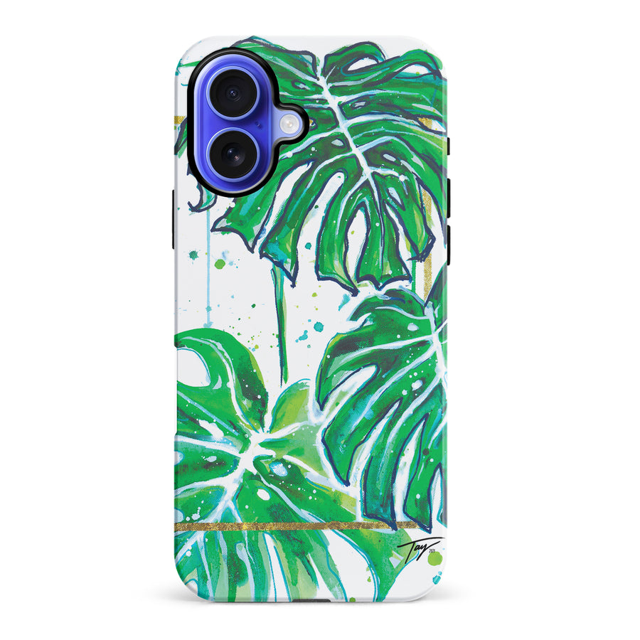 iPhone 16 Plus Taytayski Monstera Plant Phone Case