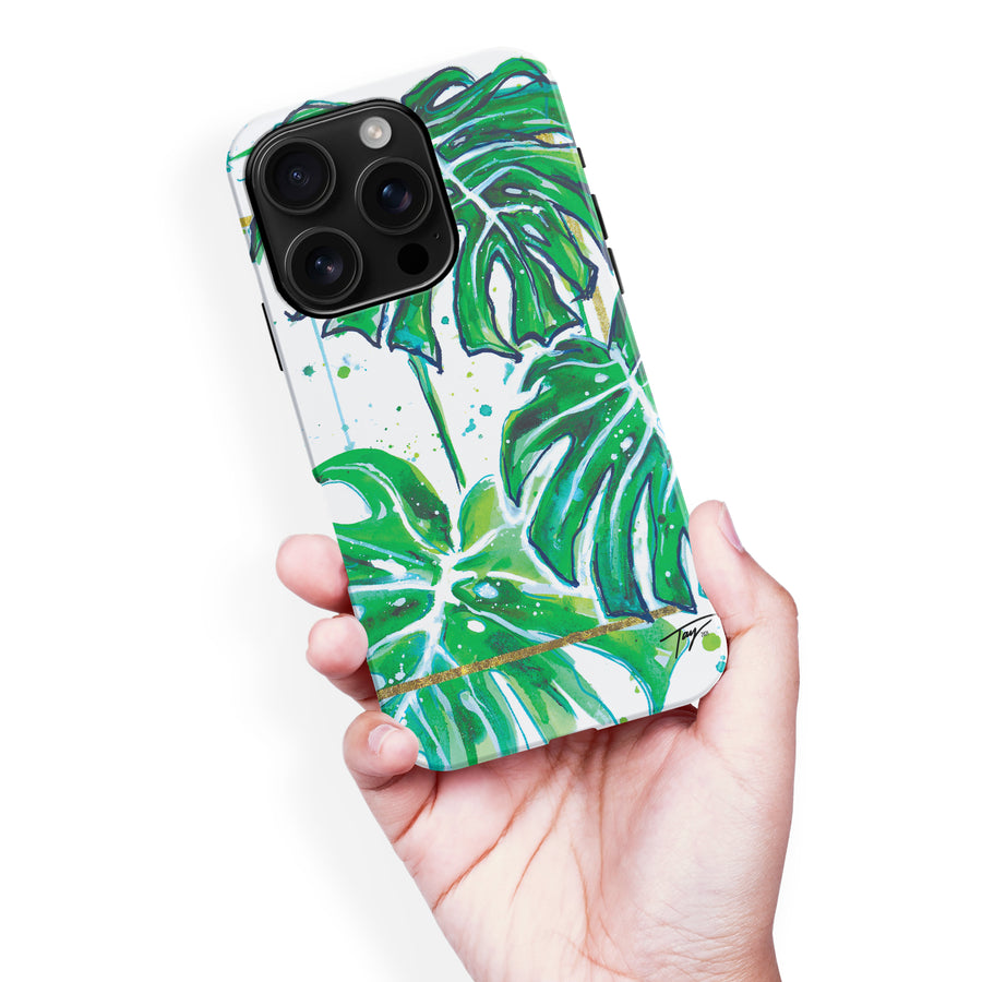 iPhone 16 Pro Max Taytayski Monstera Plant Phone Case