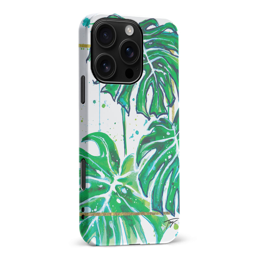 iPhone 16 Pro Max Taytayski Monstera Plant Phone Case