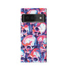 Google Pixel 6 Taytayski Neon Skulls Phone Case