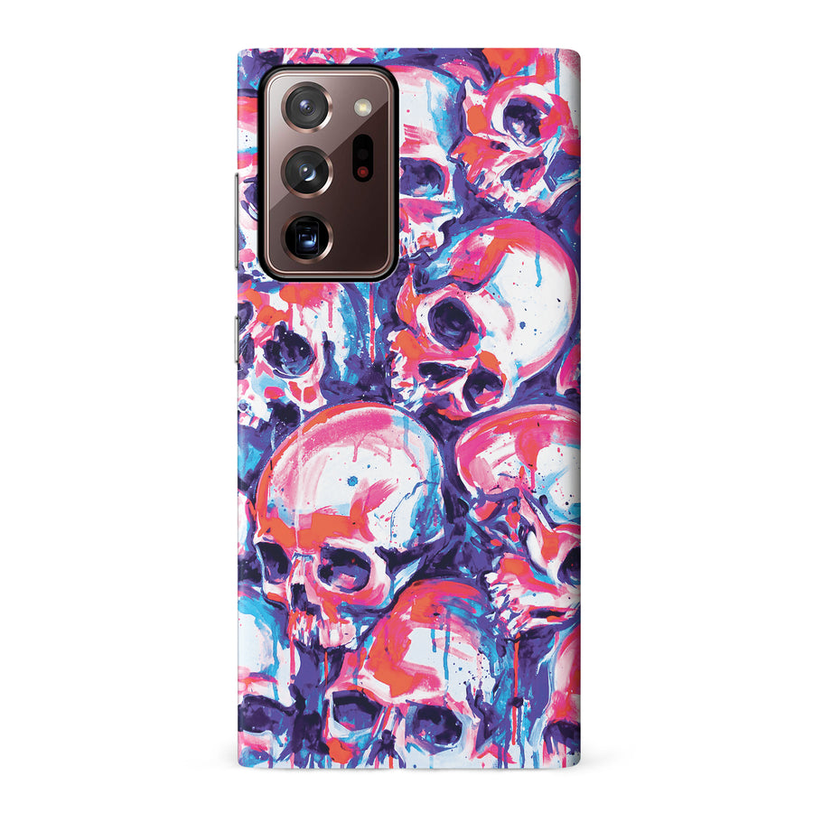 Samsung Galaxy Note 20 Ultra Taytayski Neon Skulls Phone Case