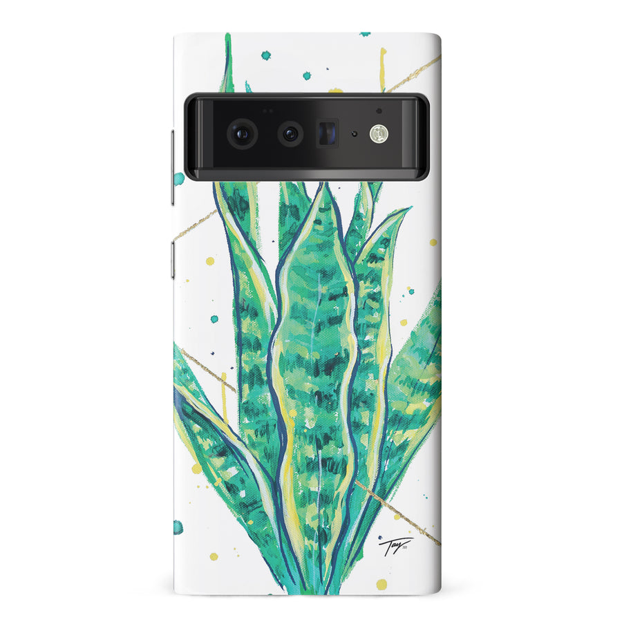 Google Pixel 6 Pro Taytayski Snake Plant Phone Case