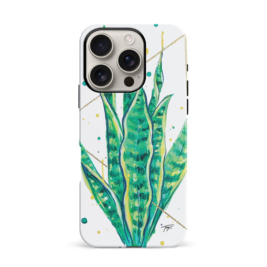 iPhone 16 Pro Taytayski Snake Plant Phone Case