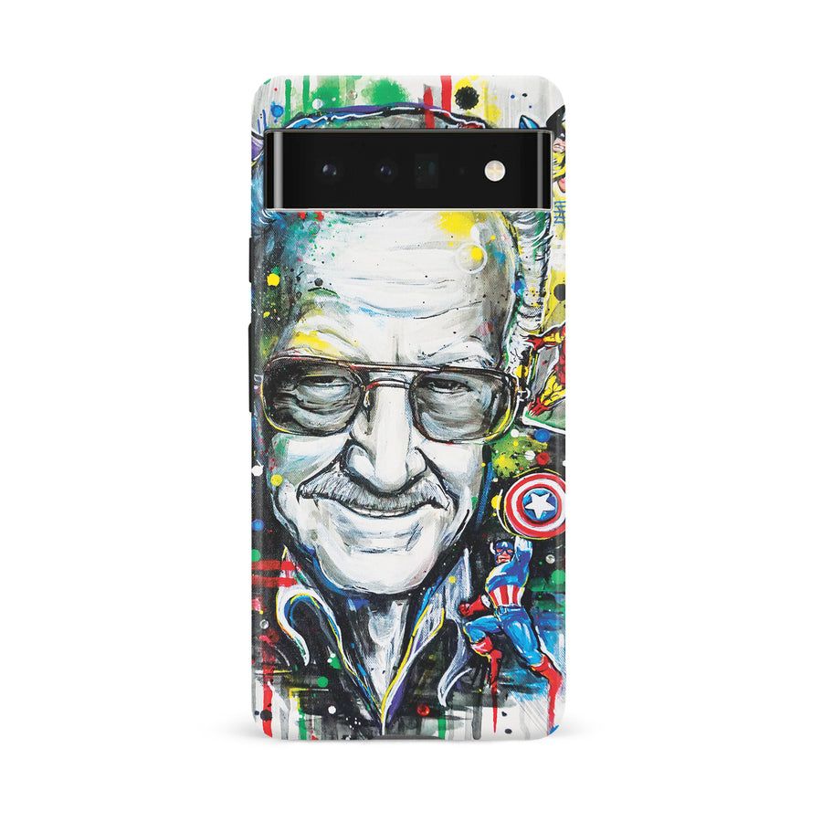 Google Pixel 6A Taytayski Stan Lee Tribute Phone Case