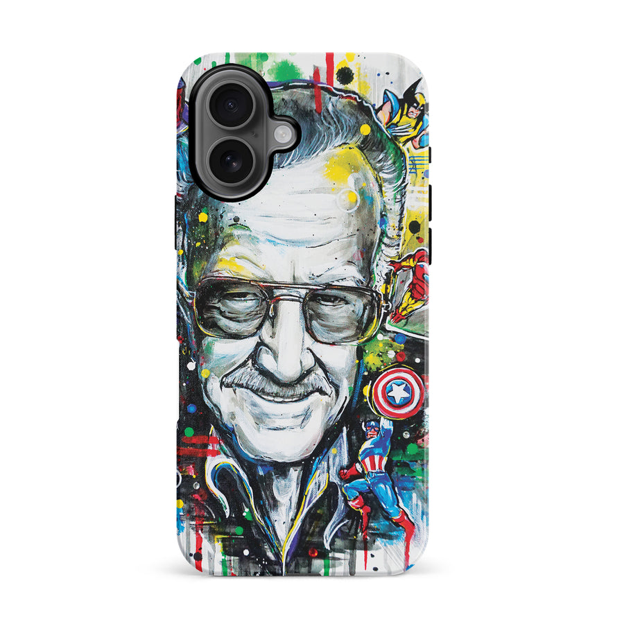 iPhone 16 Taytayski Stan Lee Tribute Phone Case