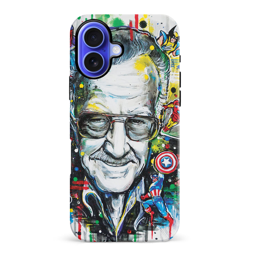 iPhone 16 Plus Taytayski Stan Lee Tribute Phone Case