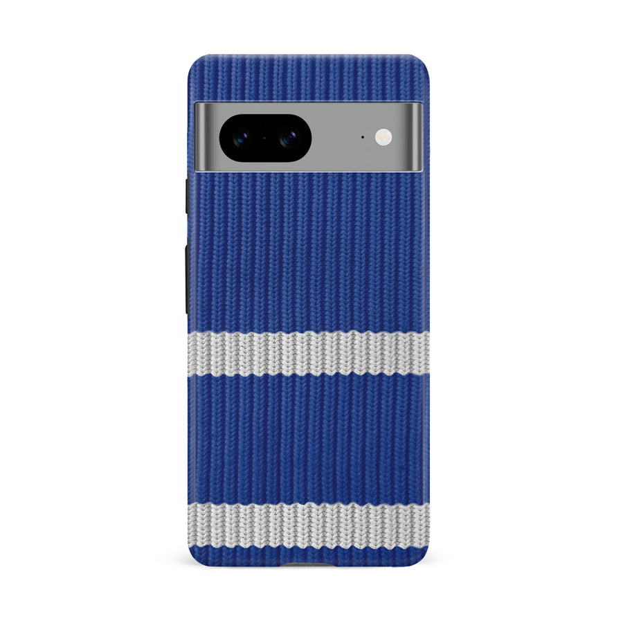 Google Pixel 8A Hockey Sock Phone Case - Toronto Maple Leafs Home