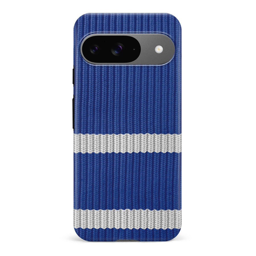 Google Pixel 9 Hockey Sock Phone Case - Toronto Maple Leafs Home