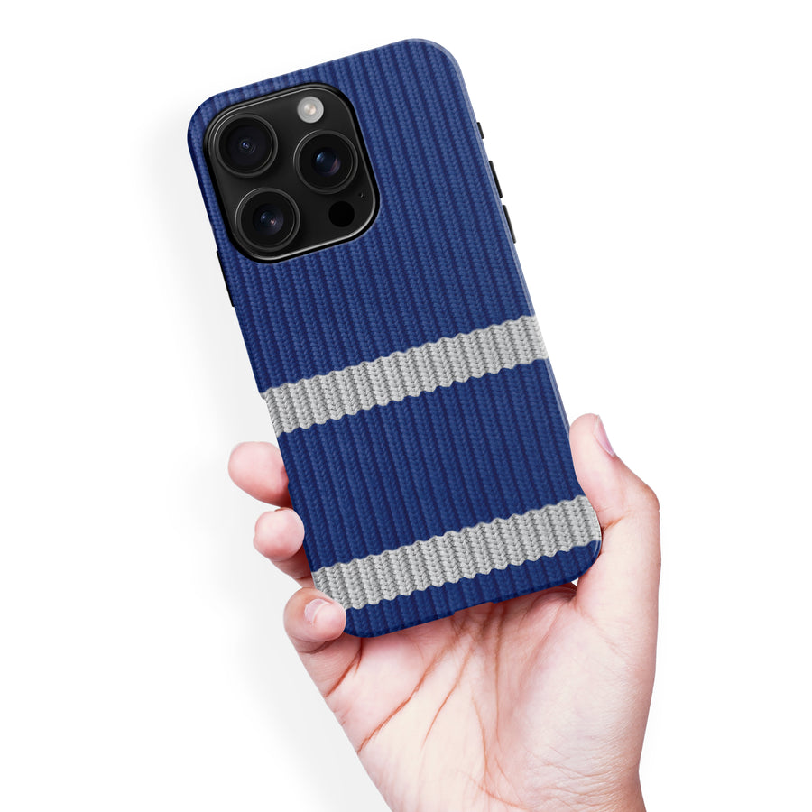 iPhone 16 Pro Max Hockey Sock Phone Case - Toronto Maple Leafs Home