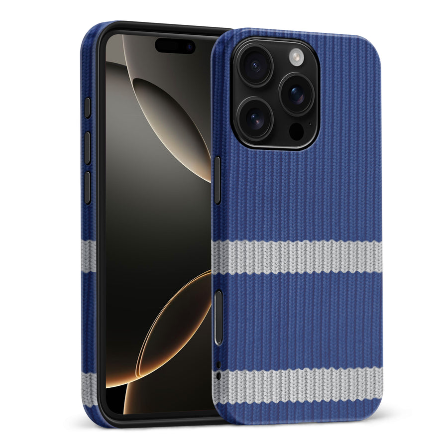 iPhone 16 Pro Max Hockey Sock Phone Case - Toronto Maple Leafs Home