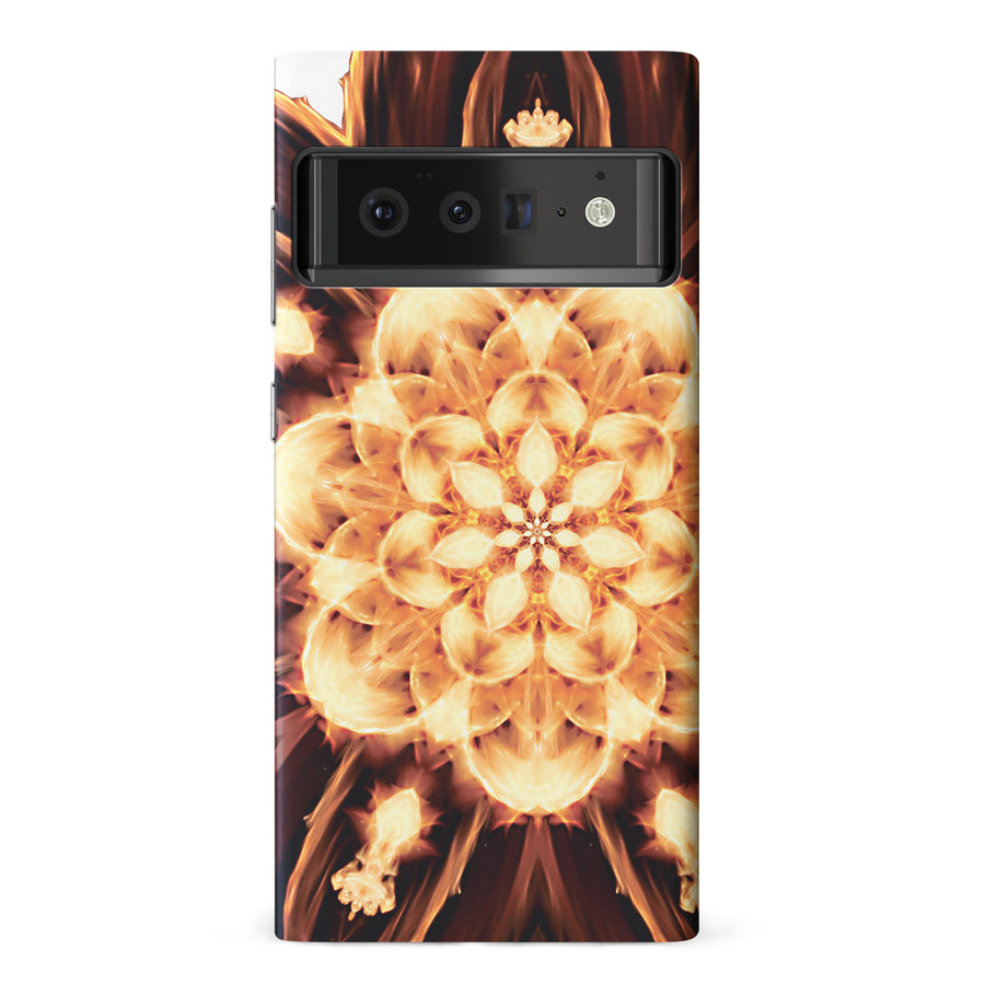 Google Pixel 6 Pro Tricktronix - Fire Flower Phone Case