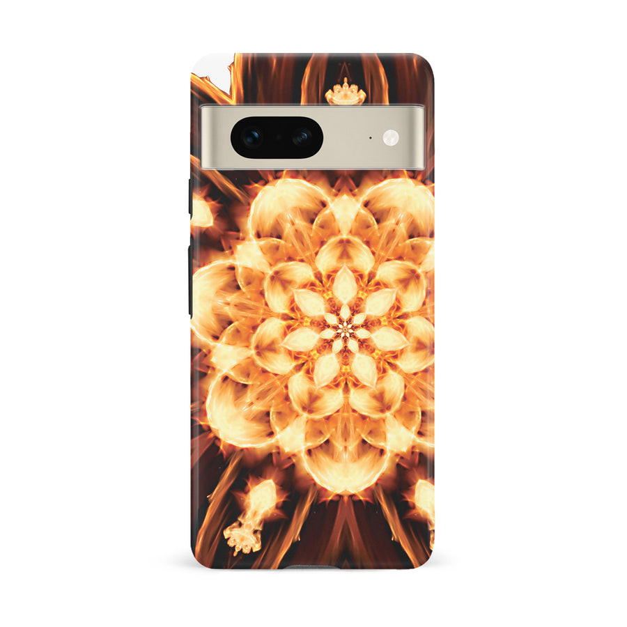 Google Pixel 7 Tricktronix - Fire Flower Phone Case