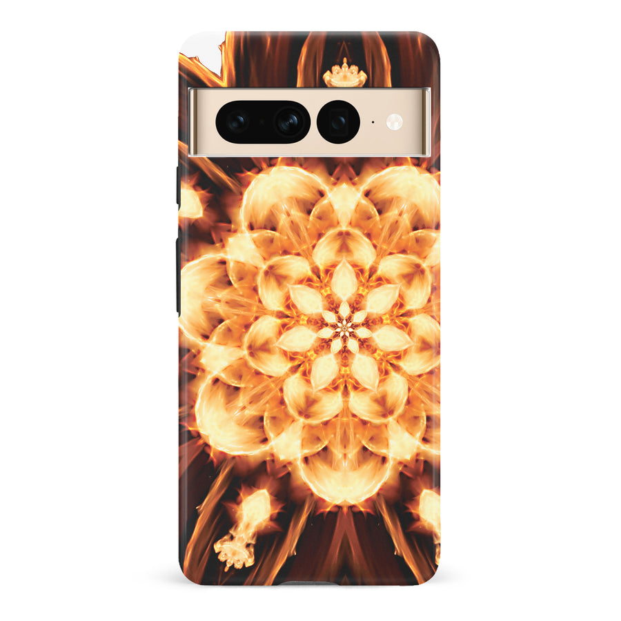 Google Pixel 7 Pro Tricktronix - Fire Flower Phone Case