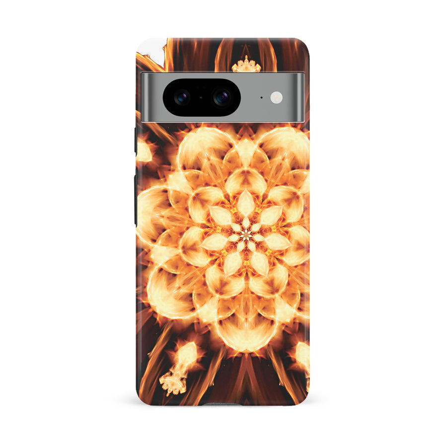 Google Pixel 8 Tricktronix - Fire Flower Phone Case