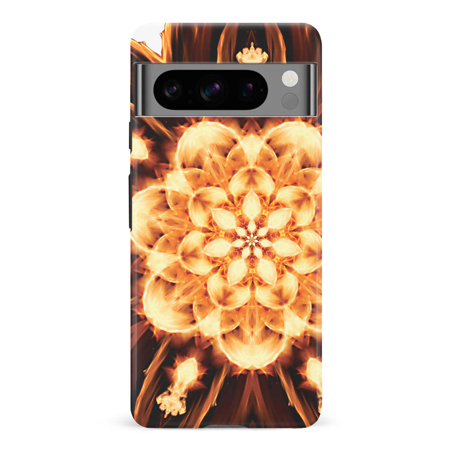 Google Pixel 8 Pro Tricktronix - Fire Flower Phone Case