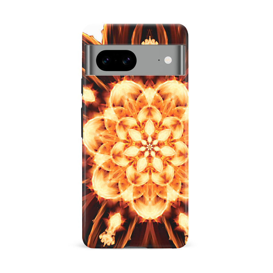 Google Pixel 8A Tricktronix - Fire Flower Phone Case