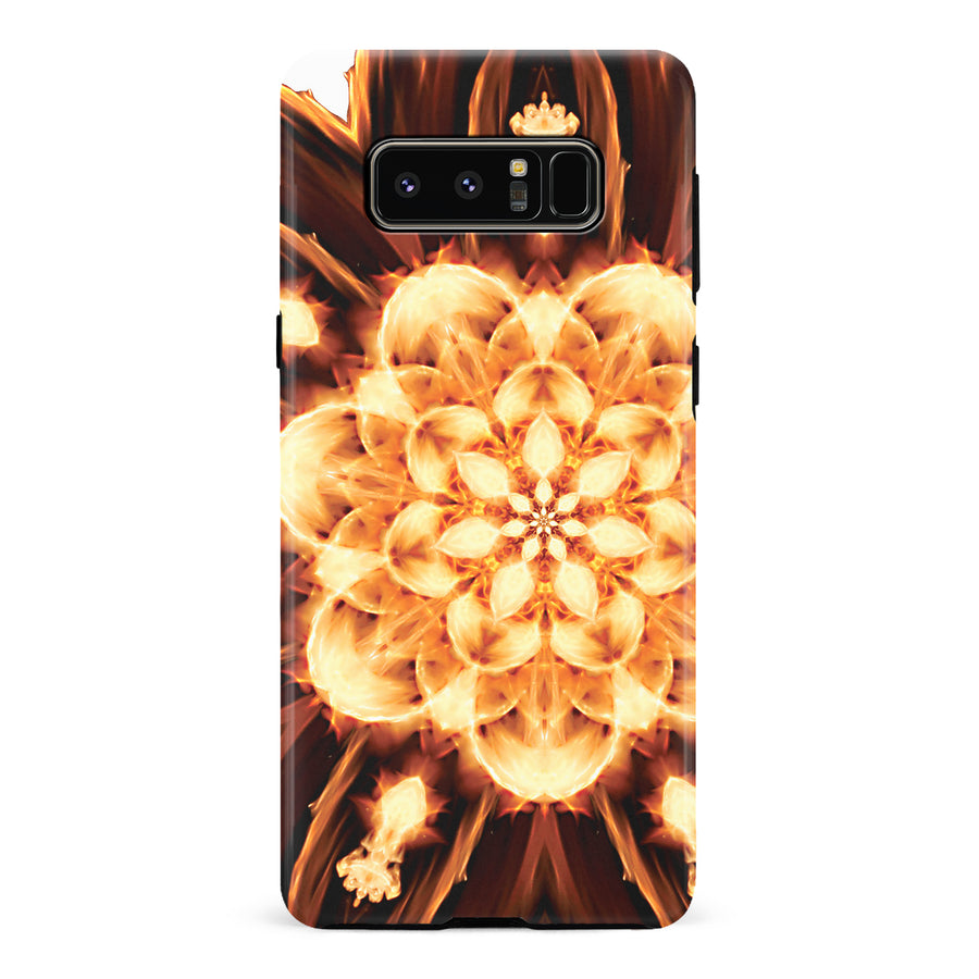 Samsung Galaxy Note 8 Tricktronix - Fire Flower Phone Case