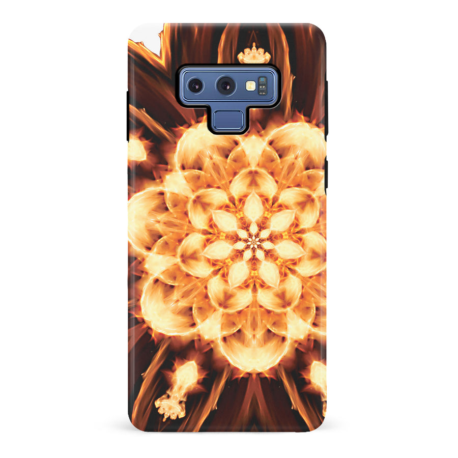 Samsung Galaxy Note 9 Tricktronix - Fire Flower Phone Case