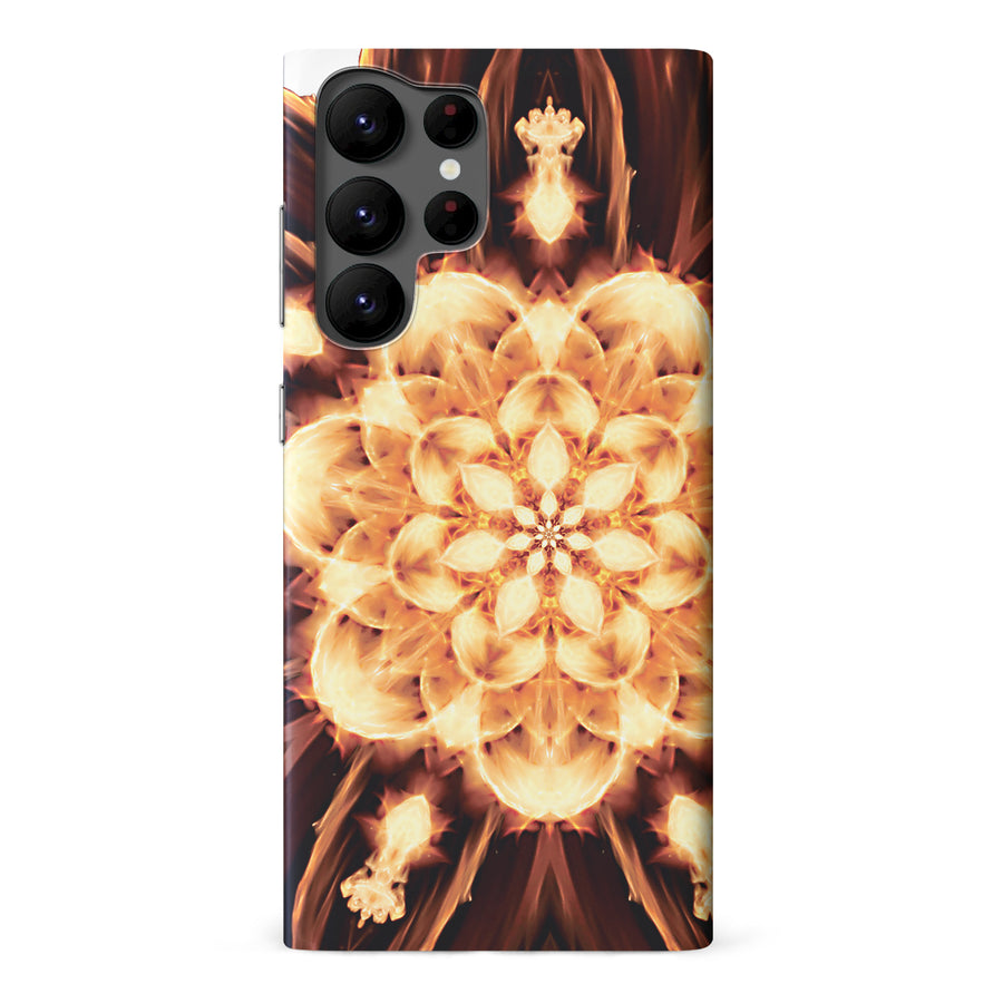 Samsung Galaxy S22 Ultra Tricktronix - Fire Flower Phone Case